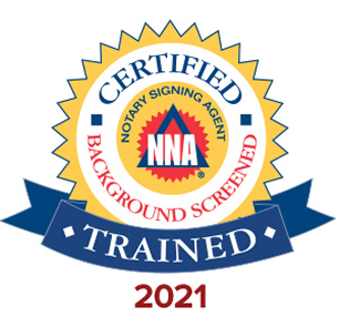 Professional Development & Training 8 NNA certified and background screened notary badge, trained 2021